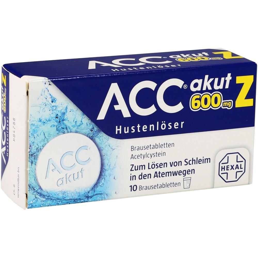 Eine Packung Brausetabletten zur Schleimlösung bei Husten.